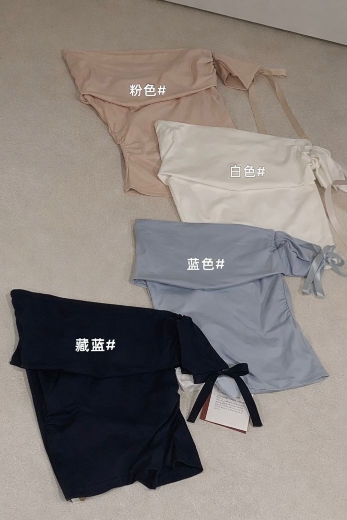 【夏日偏爱】Bow-Tie Off-Shoulder Top