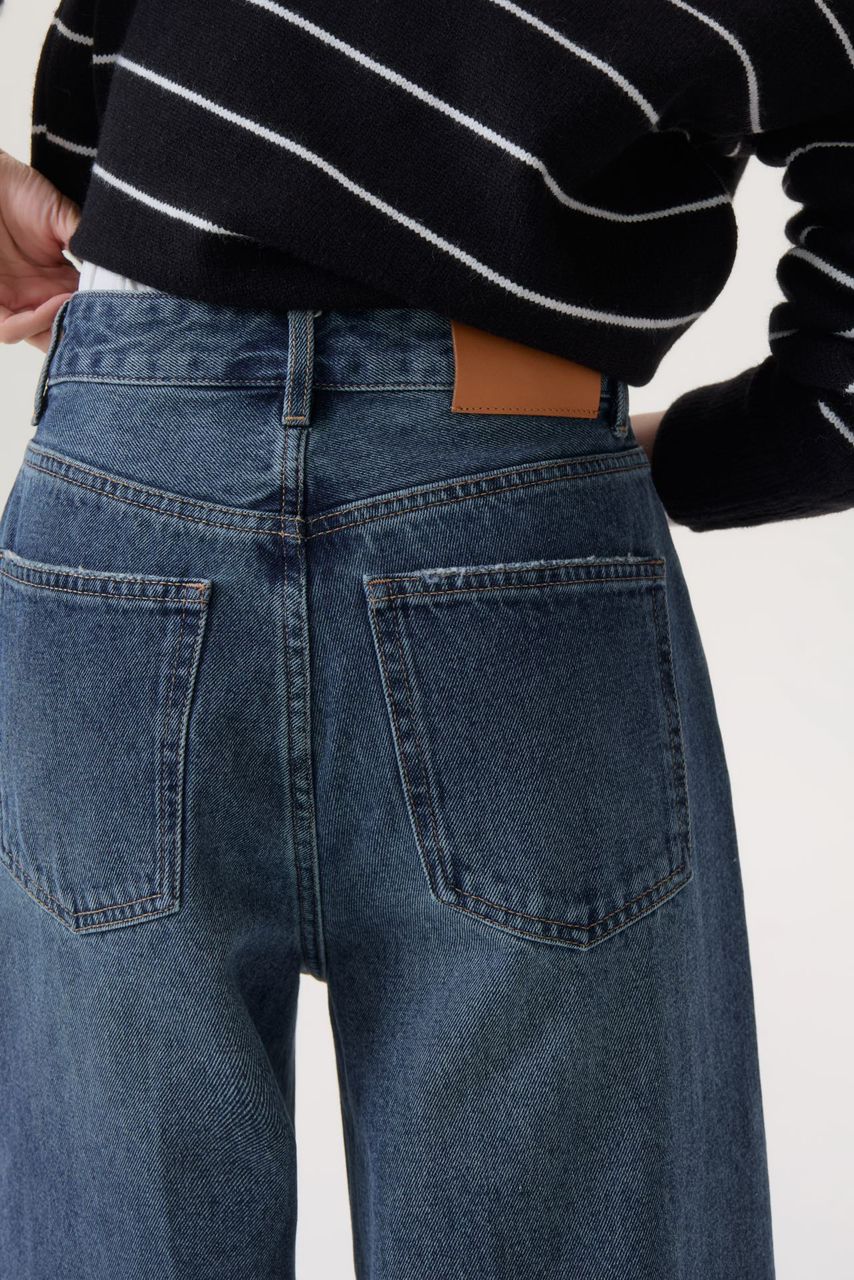 【梨形福音】直筒阔腿基础款 Pear-Shape Friendly Jeans