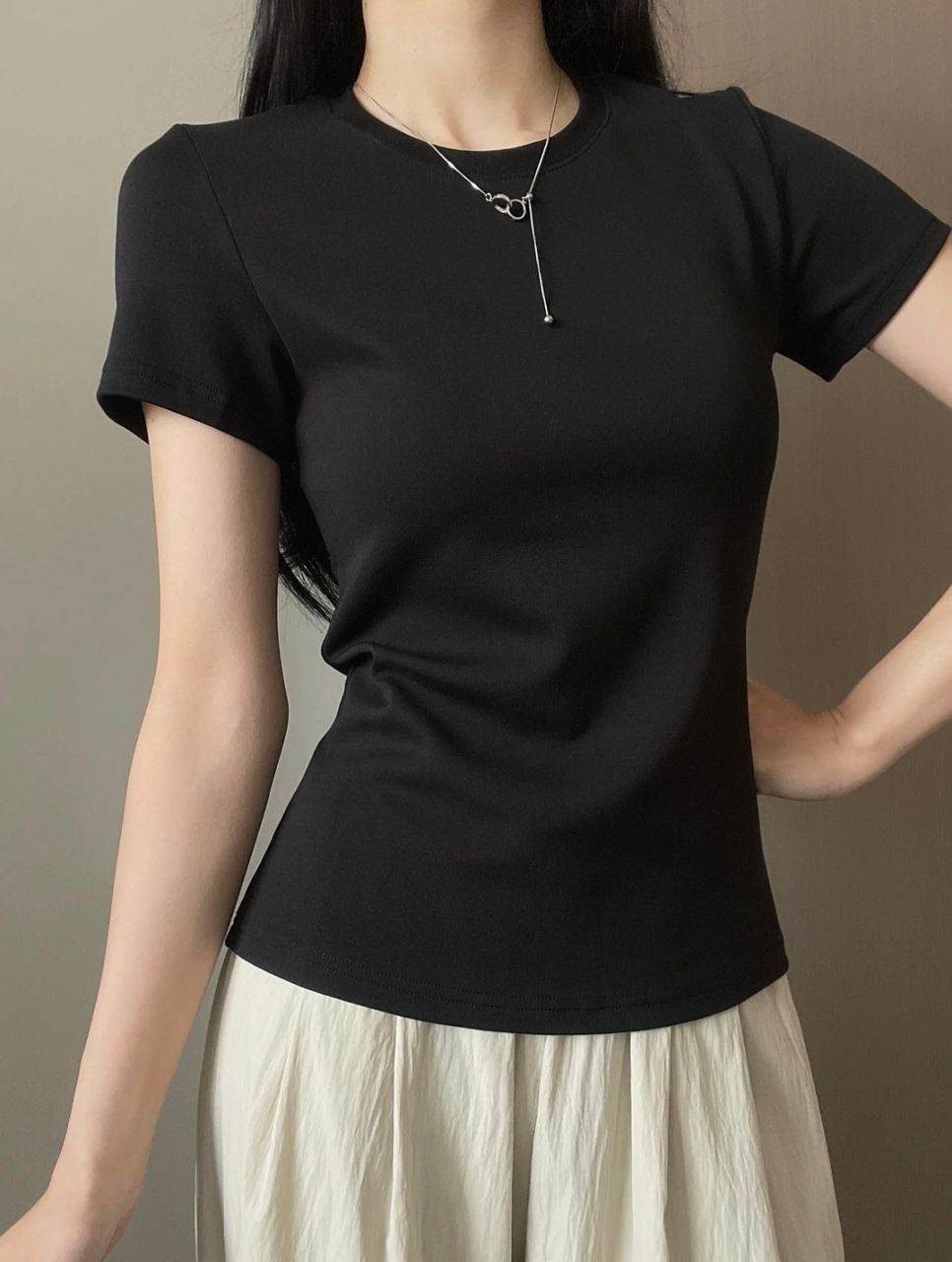 【夏日挚友】235克 正肩圆领版型 Summer Basic Tee