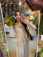 𝖢𝗁𝖺𝗇𝗍𝗂𝗅𝗅𝗒 𝖬𝖾𝗌𝗁 𝖥𝗅𝗈𝗋𝖺𝗅 𝖢𝖺𝗆𝗂 𝖡𝗅𝗈𝗎𝗌𝖾 𝗂𝗇 𝖯𝗂𝗇𝗄