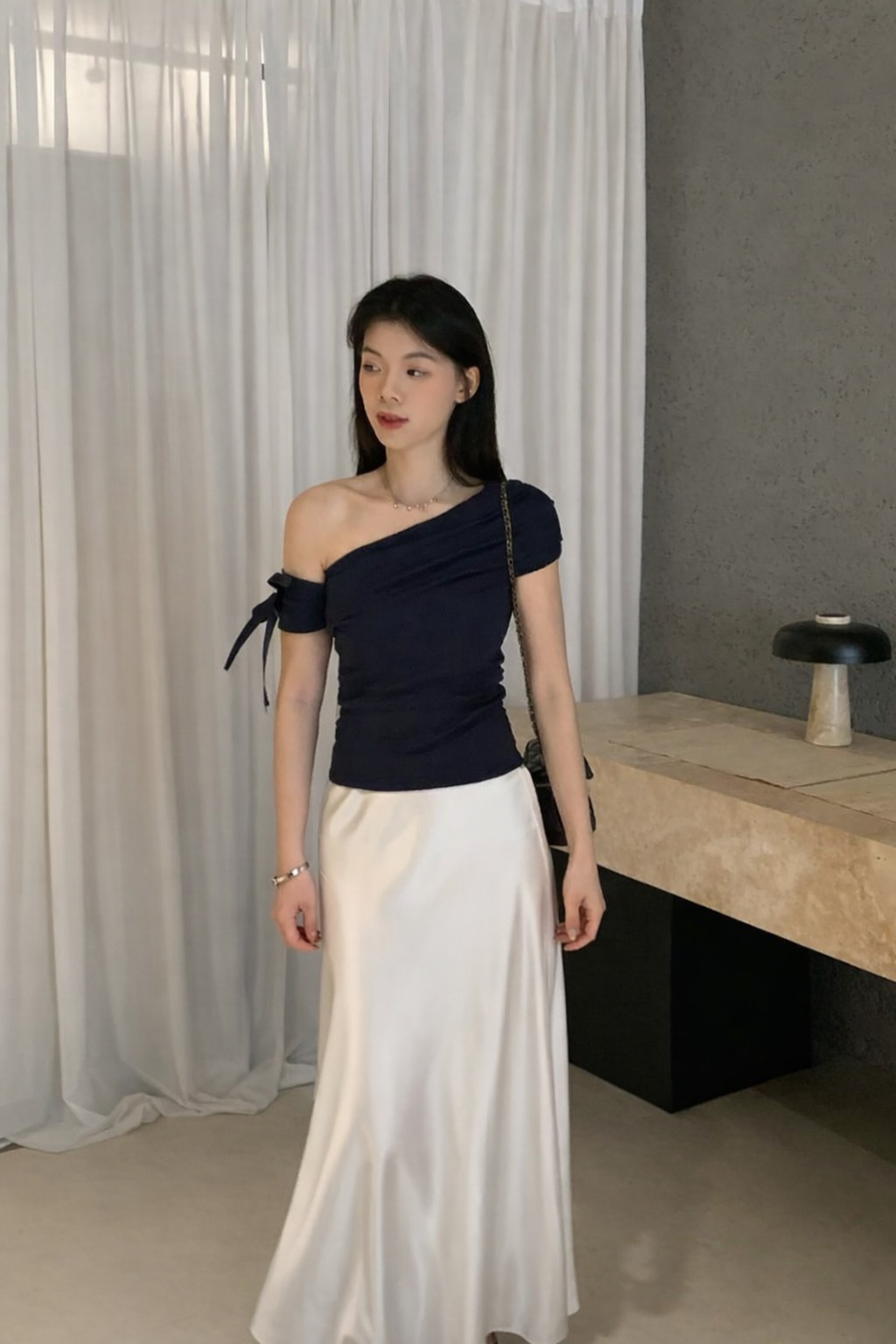 【夏日偏爱】Bow-Tie Off-Shoulder Top